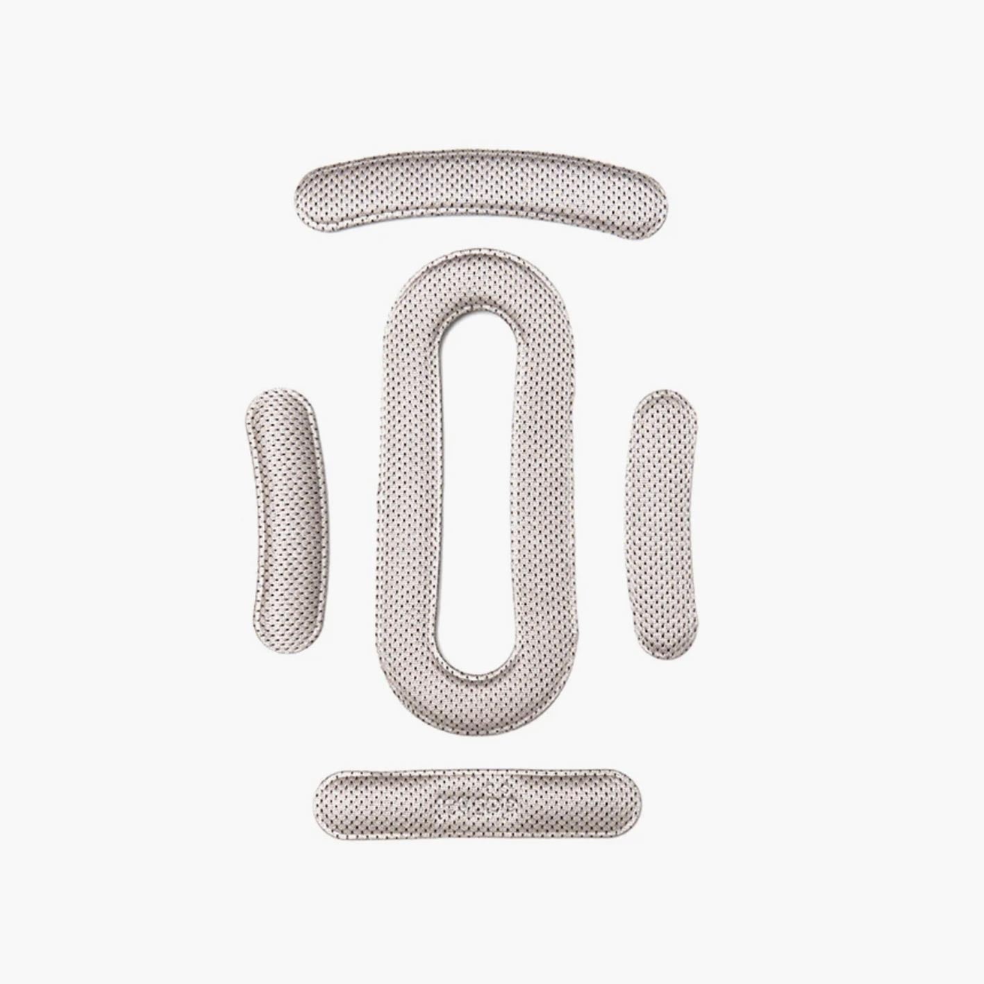 Dashel Replacement Helmet Pads Silver