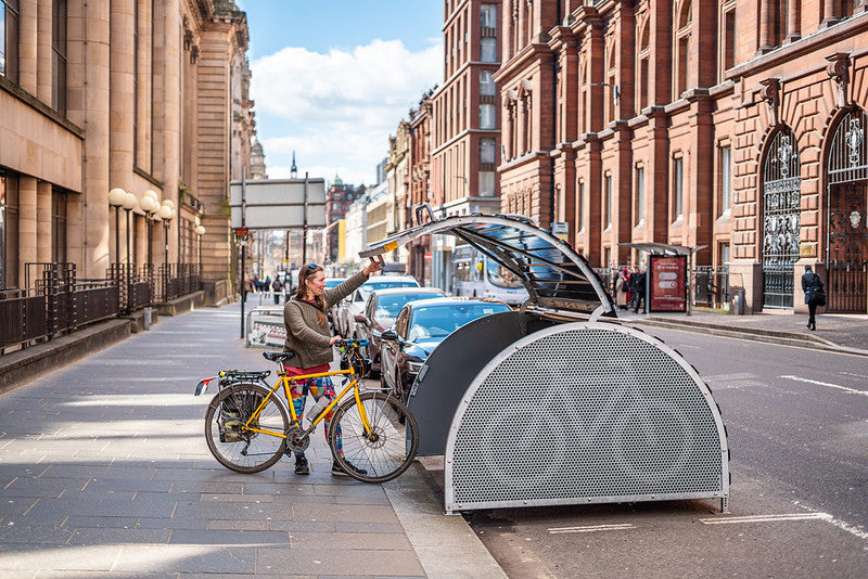 Cyclehoop: The short-term bike parking hangars appearing up and down the country